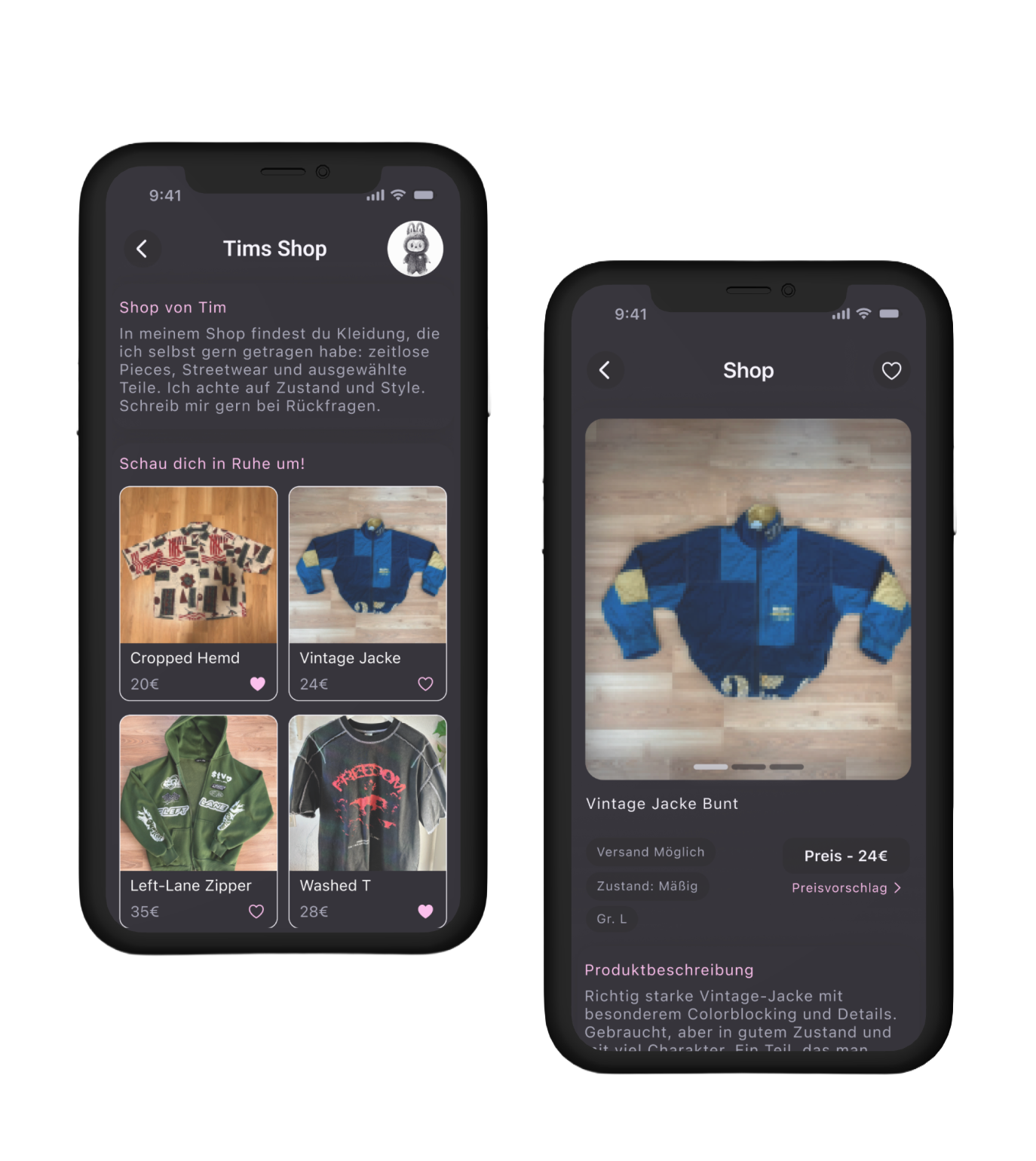 Zap — Shop Screen